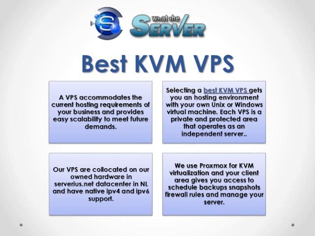 Best KVM VPS