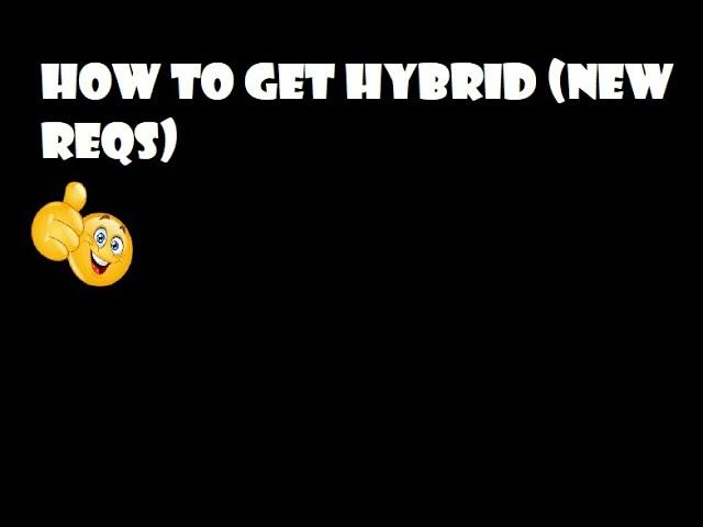 DSBA | How to get hybrid with the new reqs (Demon slayer burning ashes)