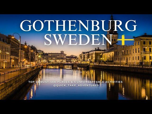 Gothenburg, Sweden: Discover Top Places & 5 Must-Do Activities! | Sweden | Travel Guide