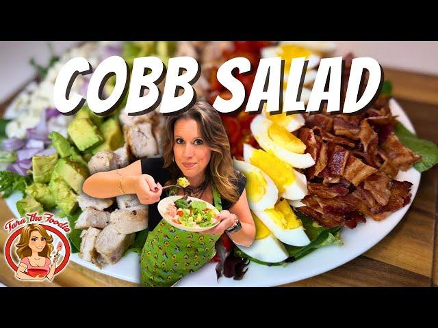 Quick and Easy Chicken Cobb Salad | Tara the Foodie