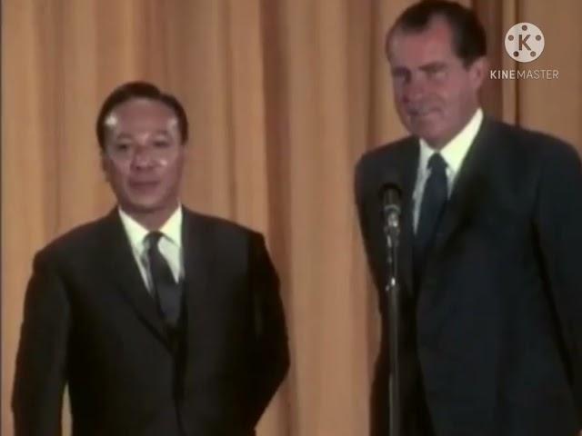 Khả năng nói Tiếng Anh của TT Nguyễn Văn Thiệu (US Troops To Be Replaced By South Vietnamese)