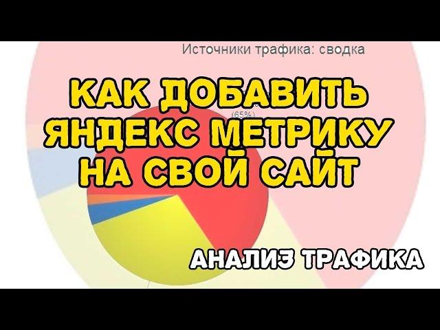 Как добавить Яндекс метрику на сайт