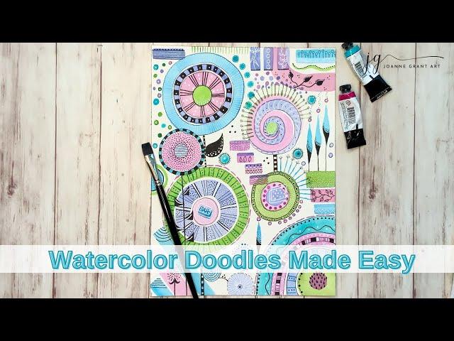 Watercolor Doodles Made Easy