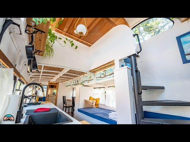 1950s Double Decker Bus - Two Story Tiny House