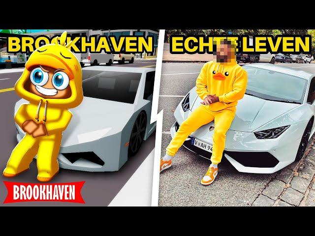 Brookhaven vs ECHTE LEVEN! (Roblox)