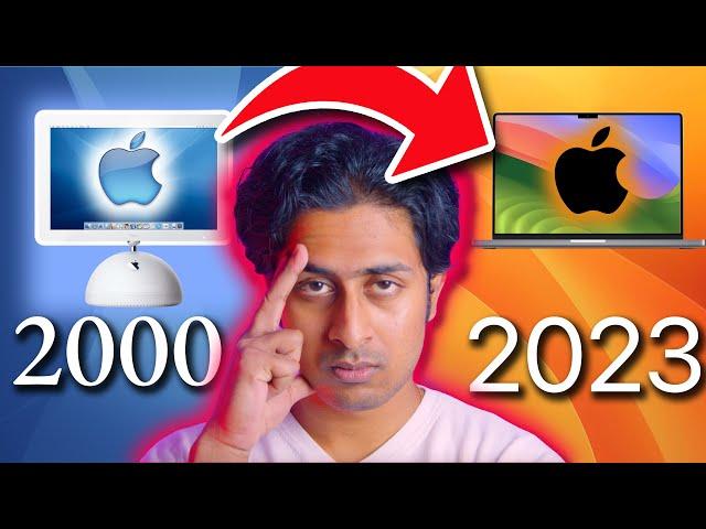 I Tried Using EVERY macOS VERSION!!! (2001-2023)