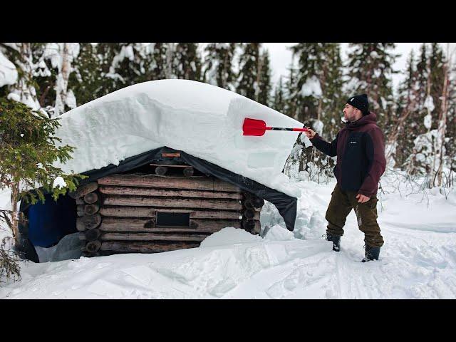 ЗАБРОШЕННАЯ ИЗБА ОХОТНИКОВ. ИСТОРИЯ ВОССТАНОВЛЕНИЯ. ВТОРАЯ ЖИЗНЬ ИЗБЫ.