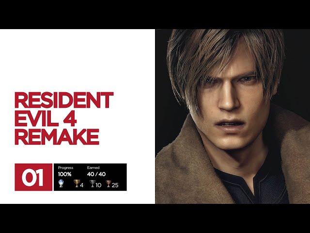 Resident Evil 4 Remake Platinum Trophy Guide 01 / Playthrough 1 (Chapter 1 & 2)