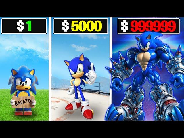 Pasamos de SONIC pobre a MILLONARIO en GTA 5