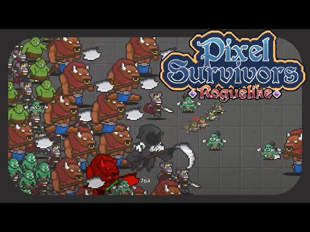 This Bullet Heaven Has Potential |  Pixel Survivors Roguelike