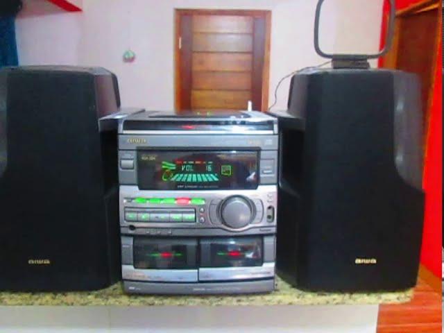 Sistema de som surround Aiwa Nsx s94 com subwoofer ativo Sony