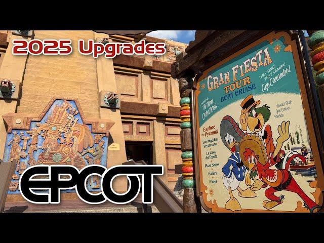 2025 UPGRADES – Gran Fiesta Tour Starring The Three Caballeros | EPCOT