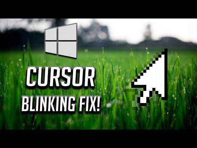 How to Fix Cursor Blinking in Windows 10/8/7 - [2024]