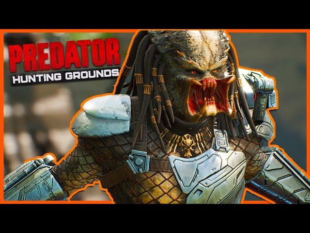 Being HUNTED by the PREDATOR! (Predator Hunting Grounds Gameplay)