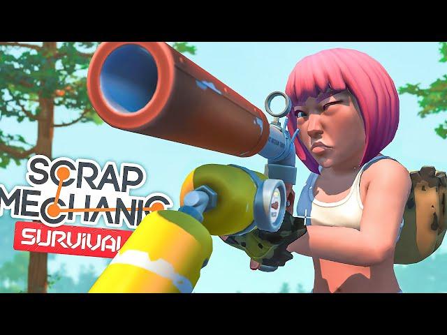 КАРТОФЕЛЬНАЯ ПУШКА в Scrap Mechanic