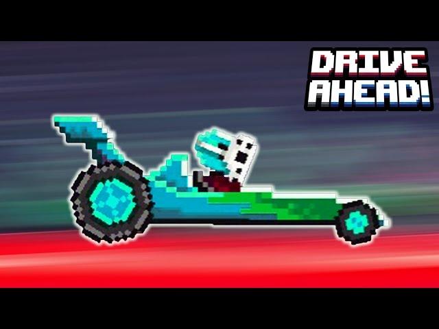 DRIVE AHEAD a Mad RACING Game like a cartoon CRAZY RACING JOBS on machines and wheelbarrows