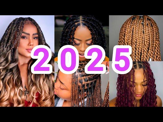 Latest Knotless Braids Hairstyles For 2025 For Women | Box Braids Patterns & Styles To Try Now