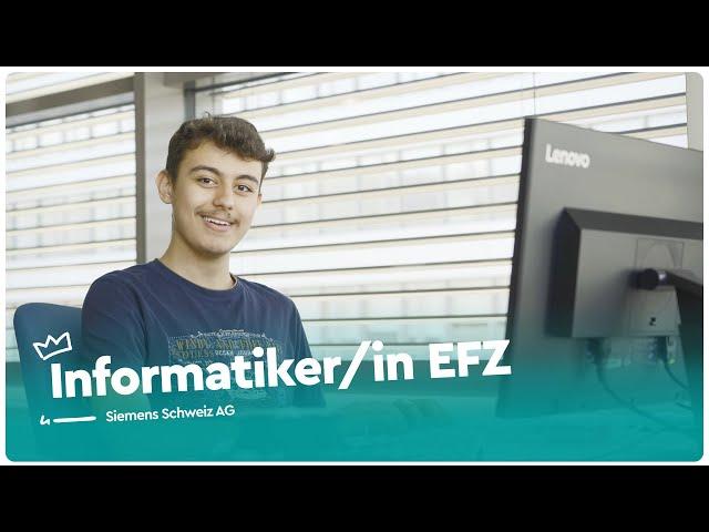 Werde Informatiker bei Siemens Schweiz AG | Lehrstellenvideo | Yousty