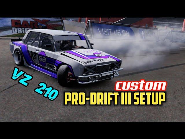 Vz 210 pro-drift III setup custom | Carx drift racing 2