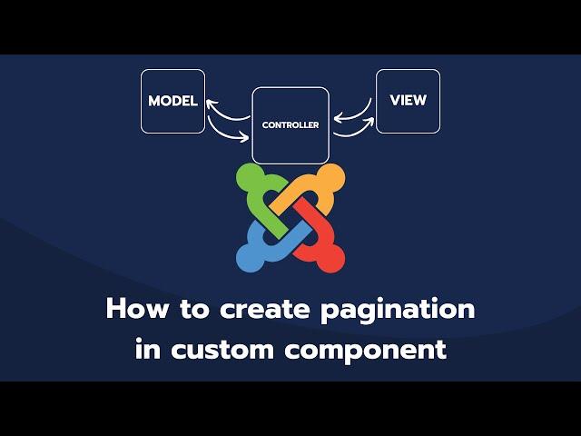 How to create pagination in custom component of Joomla 5 ? [Joomla Dev]