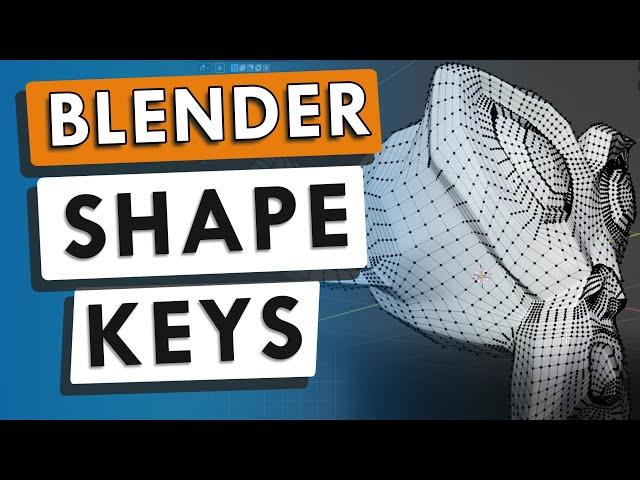 Blender Shape Keys Beginner Tutorial