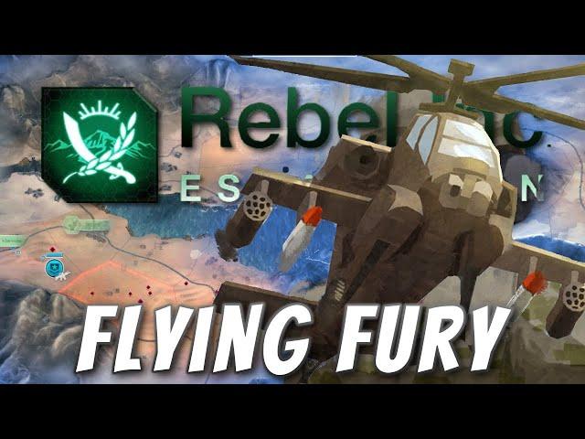 Rebel Inc: Official Scenarios - Flying Fury (Mega Brutal)