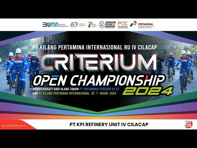 Criterium Open Championship 2024 - PT KPI RU IV Cilacap