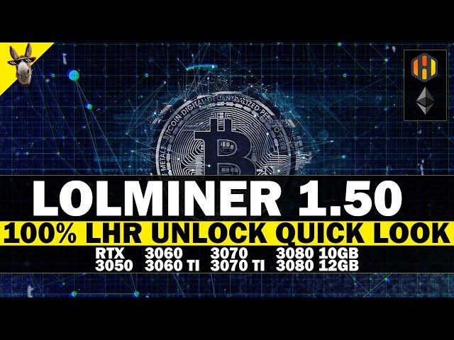 LOLMINER 1.50 BETA 100% LHR UNLOCK QUICK LOOK