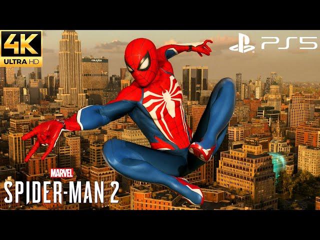 Marvel's Spider-Man 2 PS5 - Free Roam Gameplay (4K 60FPS)