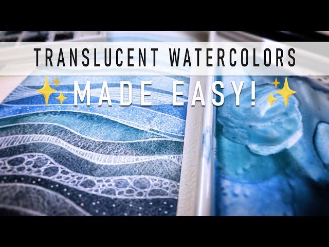 Fun & Easy Beginner Friendly: Watercolor with Translucent Layers! 