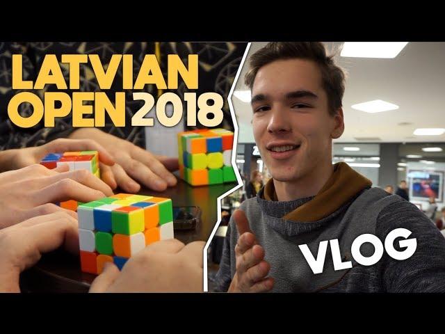 Latvian Open 2018 VLOG - Cubing Competition