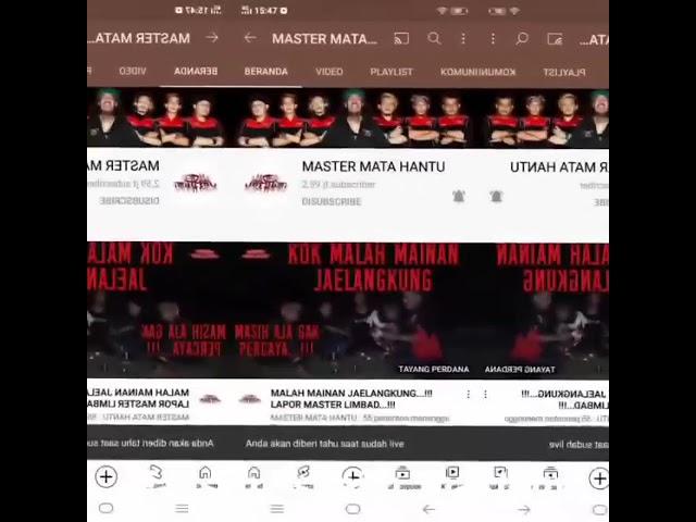 Bener ap enggak nih kalian nonton master mata hantu//jedag jedug 