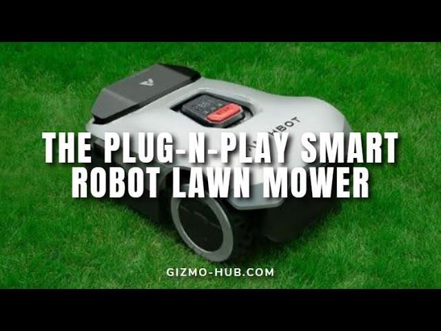 ANTHBOT GENIE : PLUG-AND-PLAY SMART ROBOT LAWN MOWER | Kickstarter | Gizmo-Hub.com