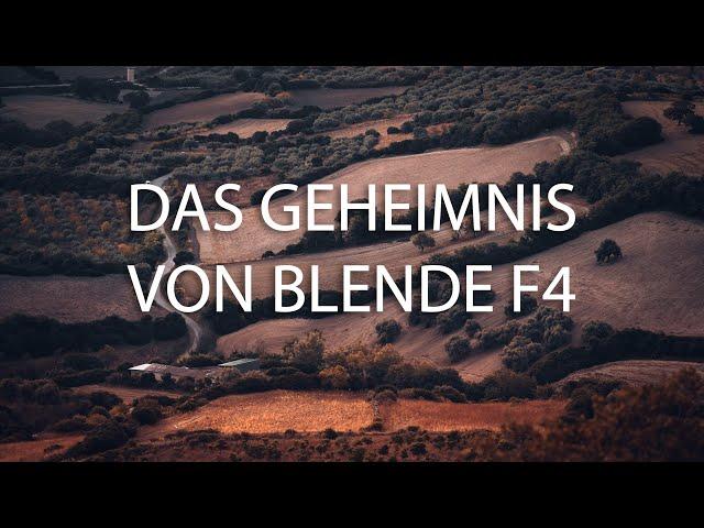 Was du über die Blende F4 noch nicht wusstest!  Fotografieren lernen