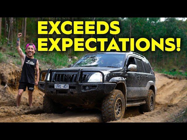 BUDGET Landcruiser 120 FIRST TIME Off-Road! | Prado Build EP: 8