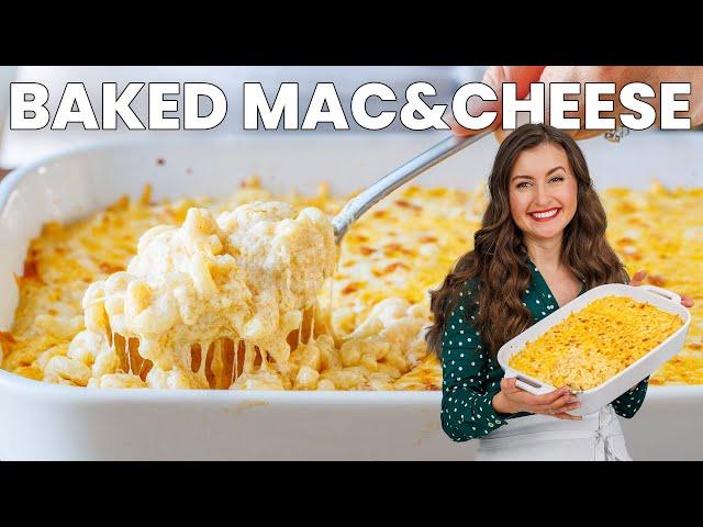 Cheesy Baked Mac & Cheese – A Crowd Favorite from My Cookbook!