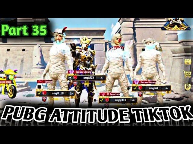 PUBG attitude tiktok || Pubg attitude status || Part 35 || Shi GamingYT