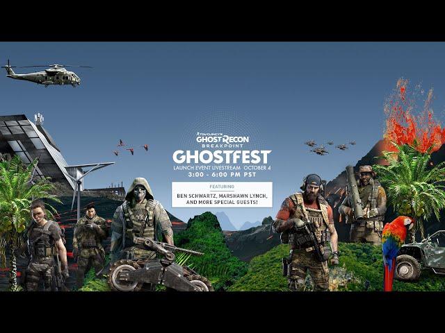 Tom Clancy's Ghost Recon Breakpoint: GhostFest Launch Stream | Ubisoft [NA]