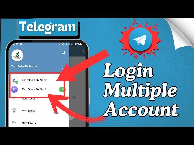 Login multiple Telegram account in a single device 2024 | Telegram multiple account