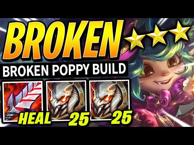 BROKEN POPPY 3 ⭐⭐⭐ x2 TITANS BUILD!! - Teamfight Tactics TFT Best Comps Set 12 Guide