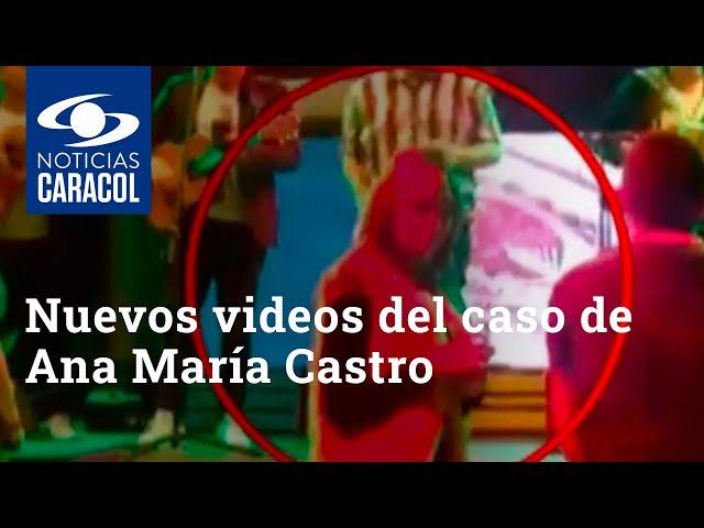 Nuevos videos del caso de Ana María Castro muestran qué sucedió en uno de los bares en Bogotá