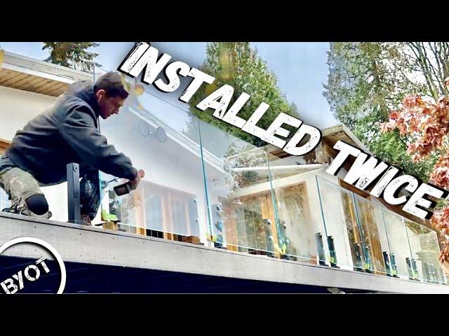 How To Install A Glass Deck Railing SOLO