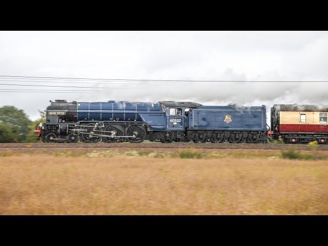 60532 Blue Peter's Inaugural Run!