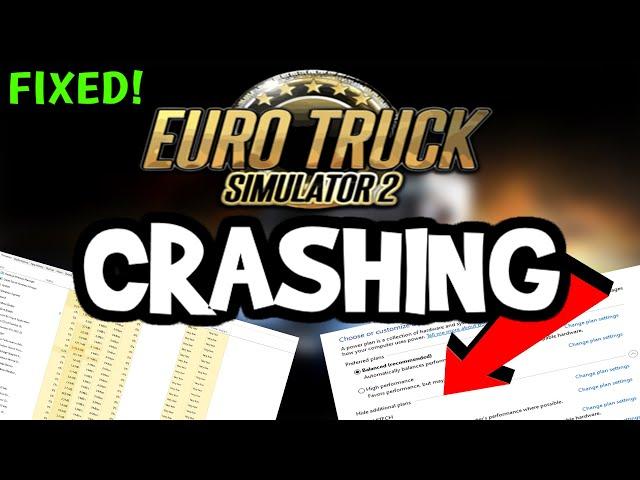 How To Fix Euro Truck Simulator 2 Crashing! (100% FIX)