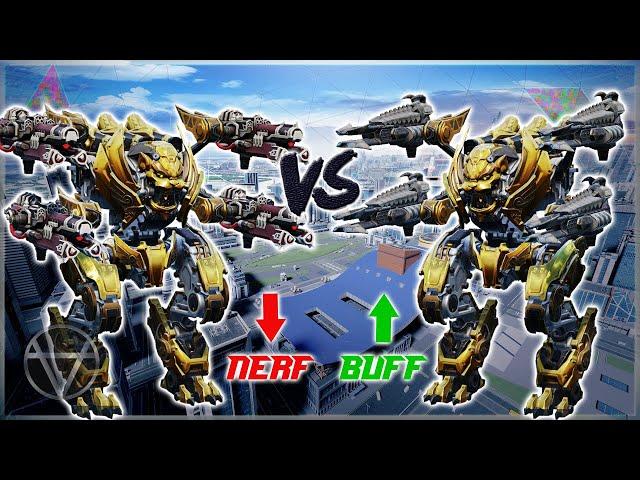 [WR]  Fainter (nerf) VS Pulsar (buff) – Mk3 Comparison | War Robots