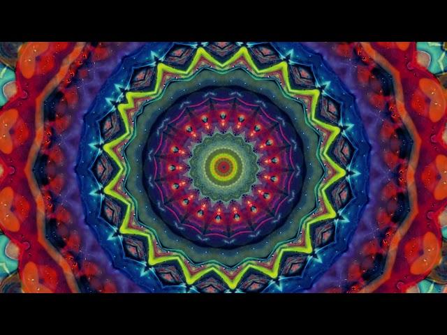 2 HRS of 4K Psychedelic Visuals with Colorful Trippy Mandala Portal to a Calm Mind and Healing Music