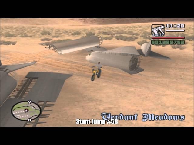 GTA San Andreas - Unique Stunt Jump #58