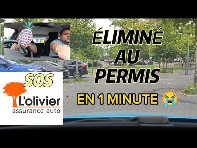 IL EST ÉLIMINÉ  AU PERMIS EN 1 MINUTE  08/2023 #permisdeconduire #autoecole #car