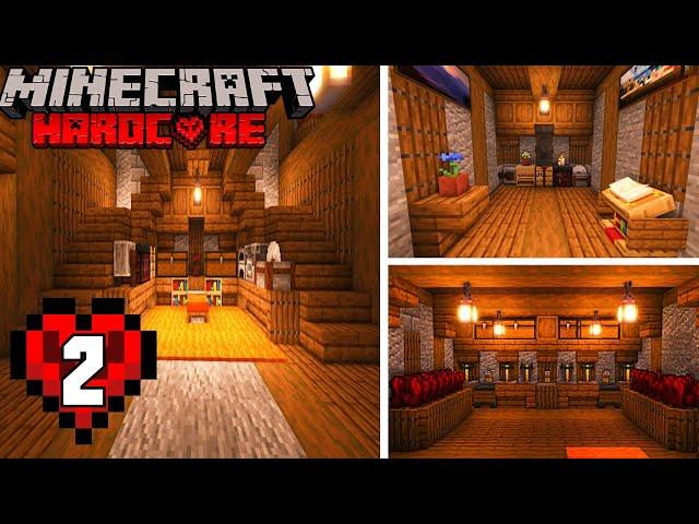 Building Mansion Interior! - Minecraft 1.19 Hardcore Longplay: Episode 2