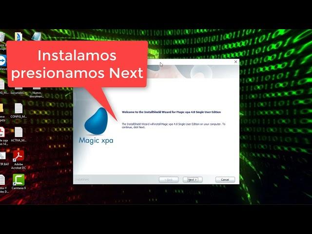 Instalación Magic Xpa, Single User